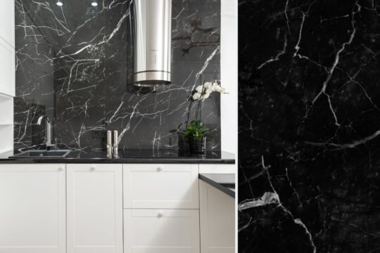 Como dar brilho em mármore preto